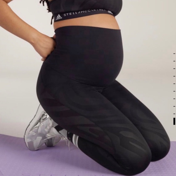 Adidas aSMC Stella McCartney Maternity Leggings Sz XL NWT HG6844 - Picture 8 of 8
